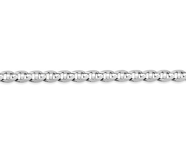 CHAINE MARINE 10K BLANC 18'' 2.5MM CHAINE MARINE 10K BLANC 18'' 2.5MM
